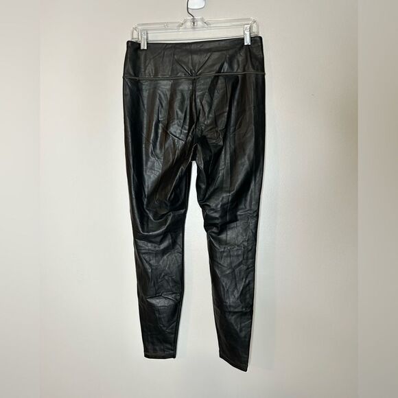 Athleta Faux Leather Leggings - Picture 3 of 3